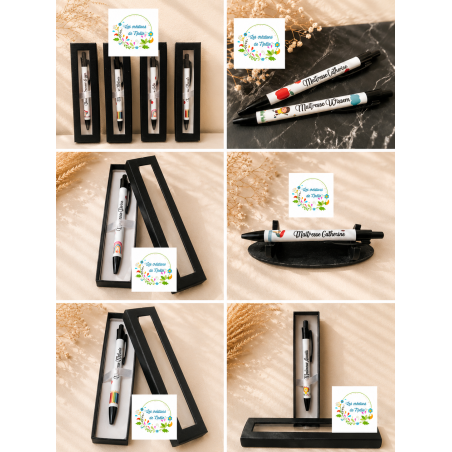 Stylos personnalisés (exemple)