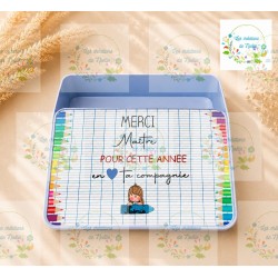 Boîte à biscuits personnalisée (exemple)